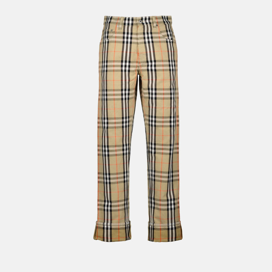 Burberry Checkered Pants