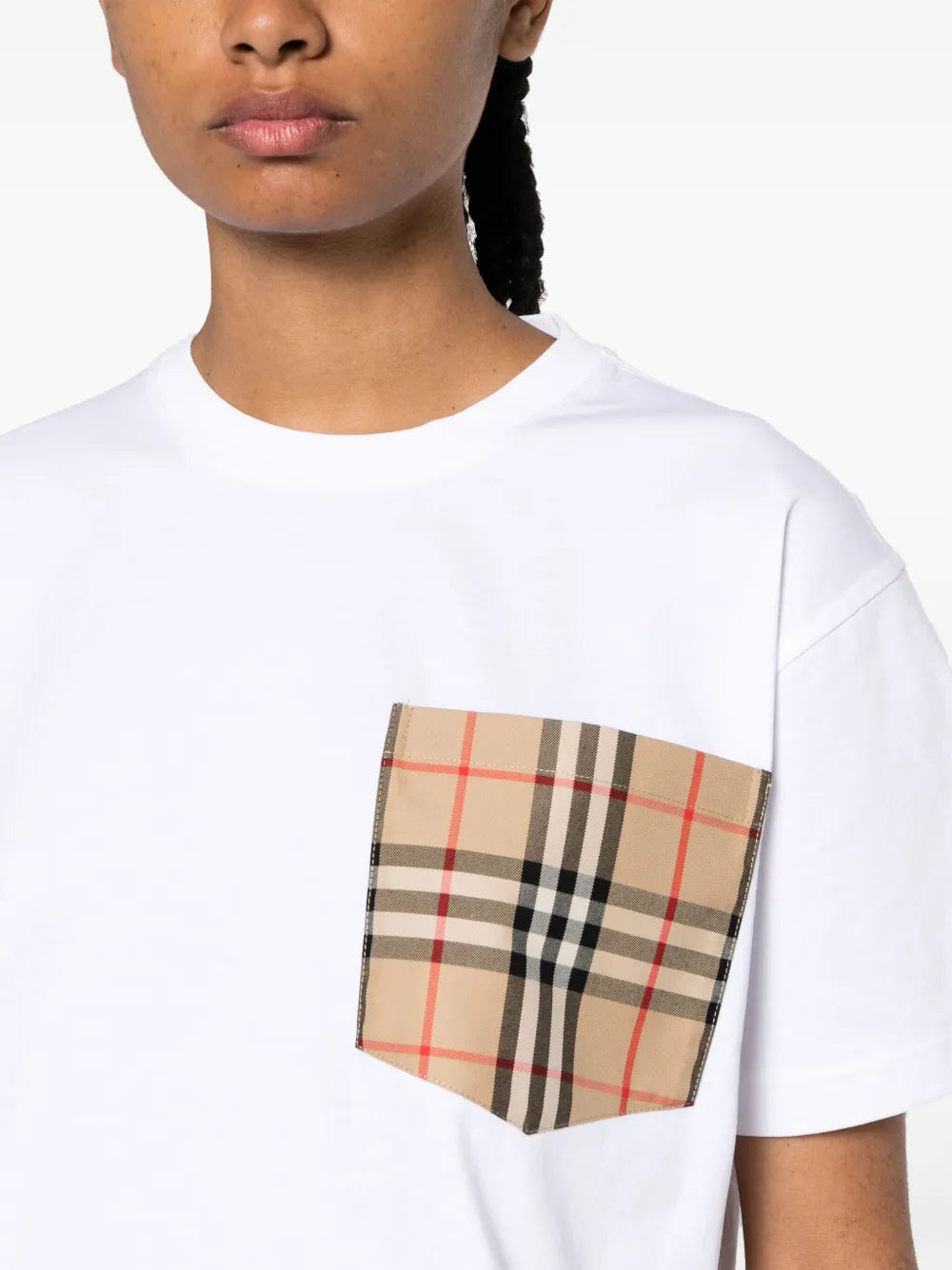 Burberry Check Pocket Cotton T-Shirt - image 7