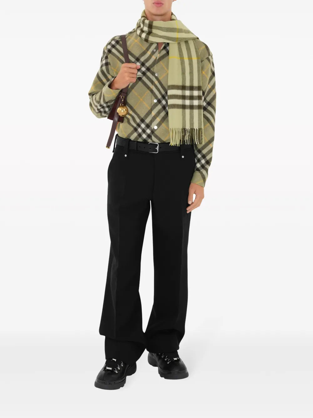 Burberry Wool Shirt - image 2