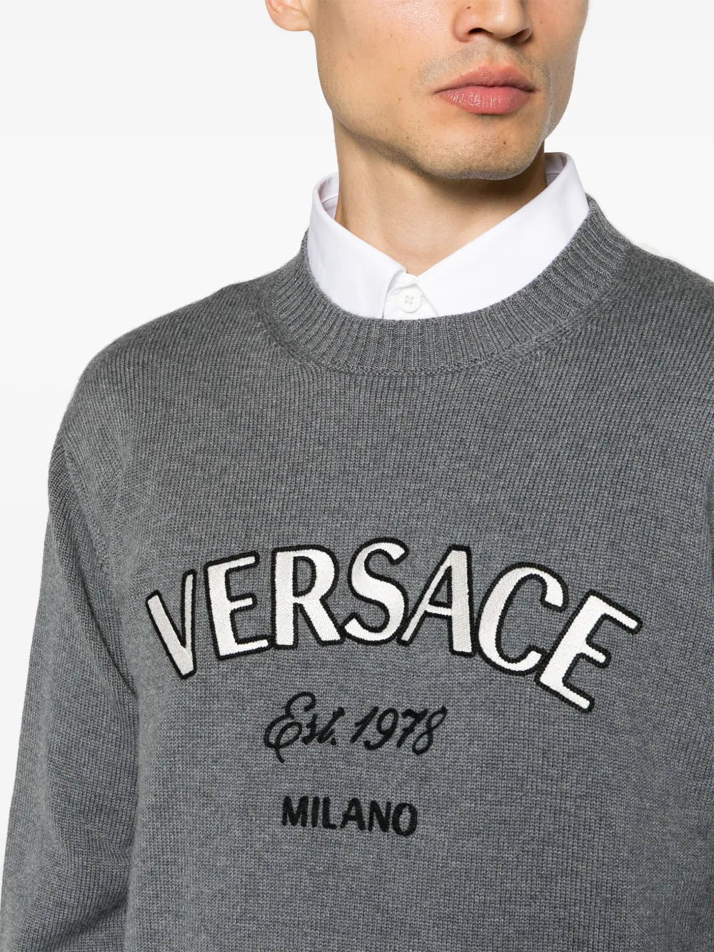 Versace Versace Milano Sweater - image 7