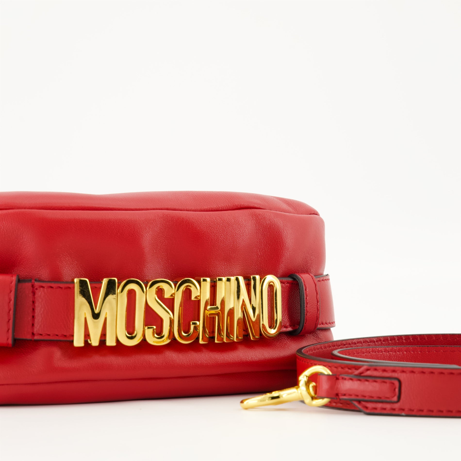 Moschino Leather Top Handle Bag - image 3