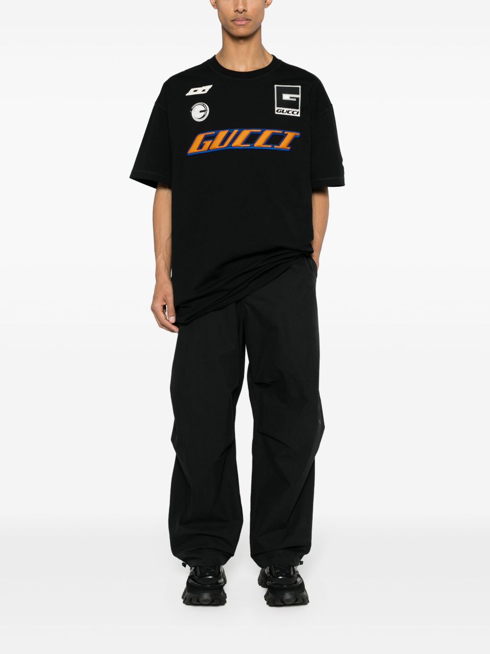 Gucci Logo-Print Cotton T-Shirt - image 2