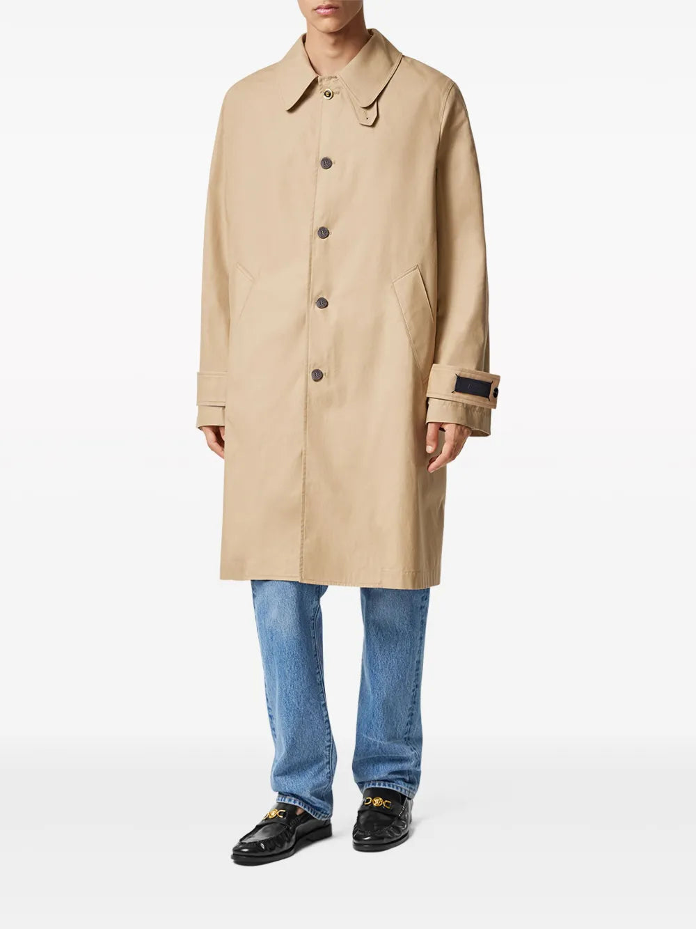 Versace Barocco Panel Coat - image 3