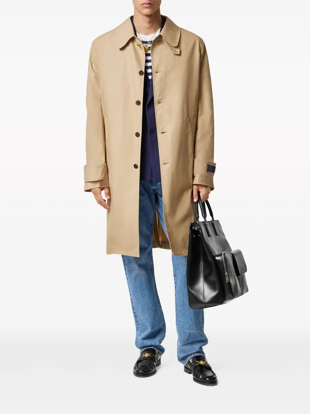 Versace Barocco Panel Coat - image 2