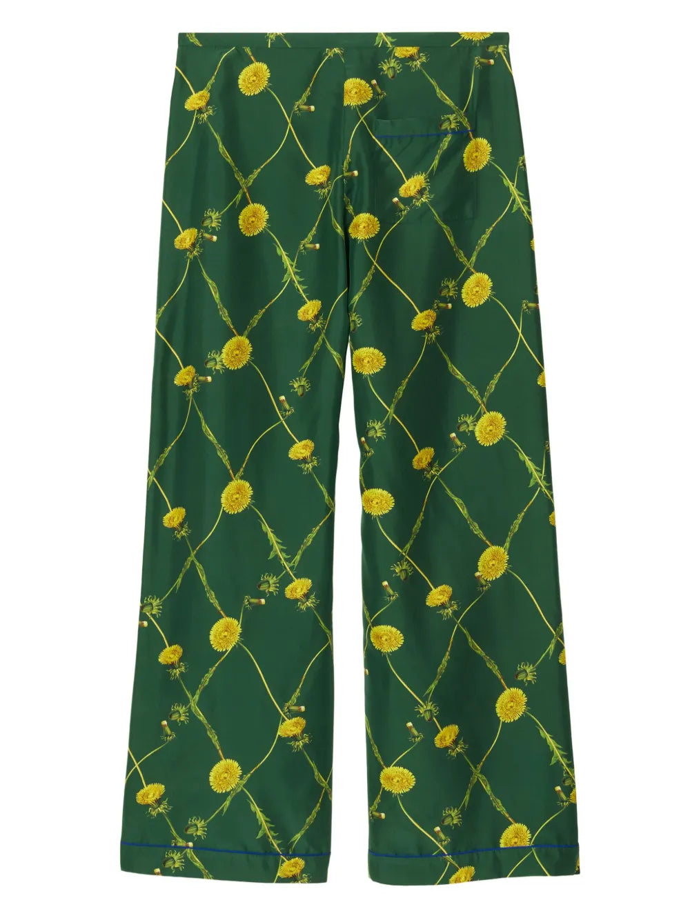 Burberry Floral Print Wide-Leg Trousers - image 8