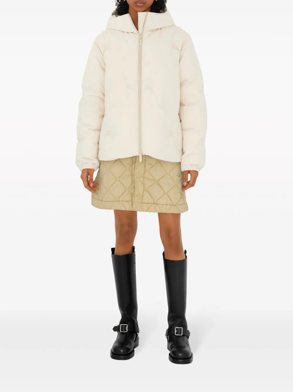 Burberry Quilted Skirt - image 2