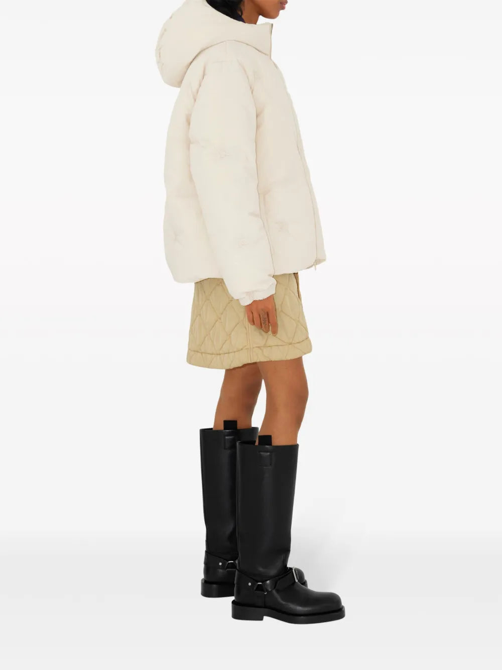 Burberry Quilted Skirt - image 3