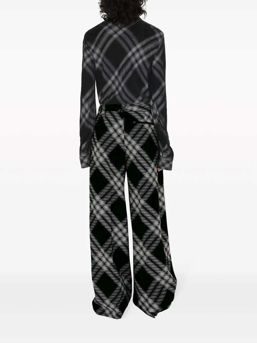 Burberry Print Wide-Leg Trousers - image 6