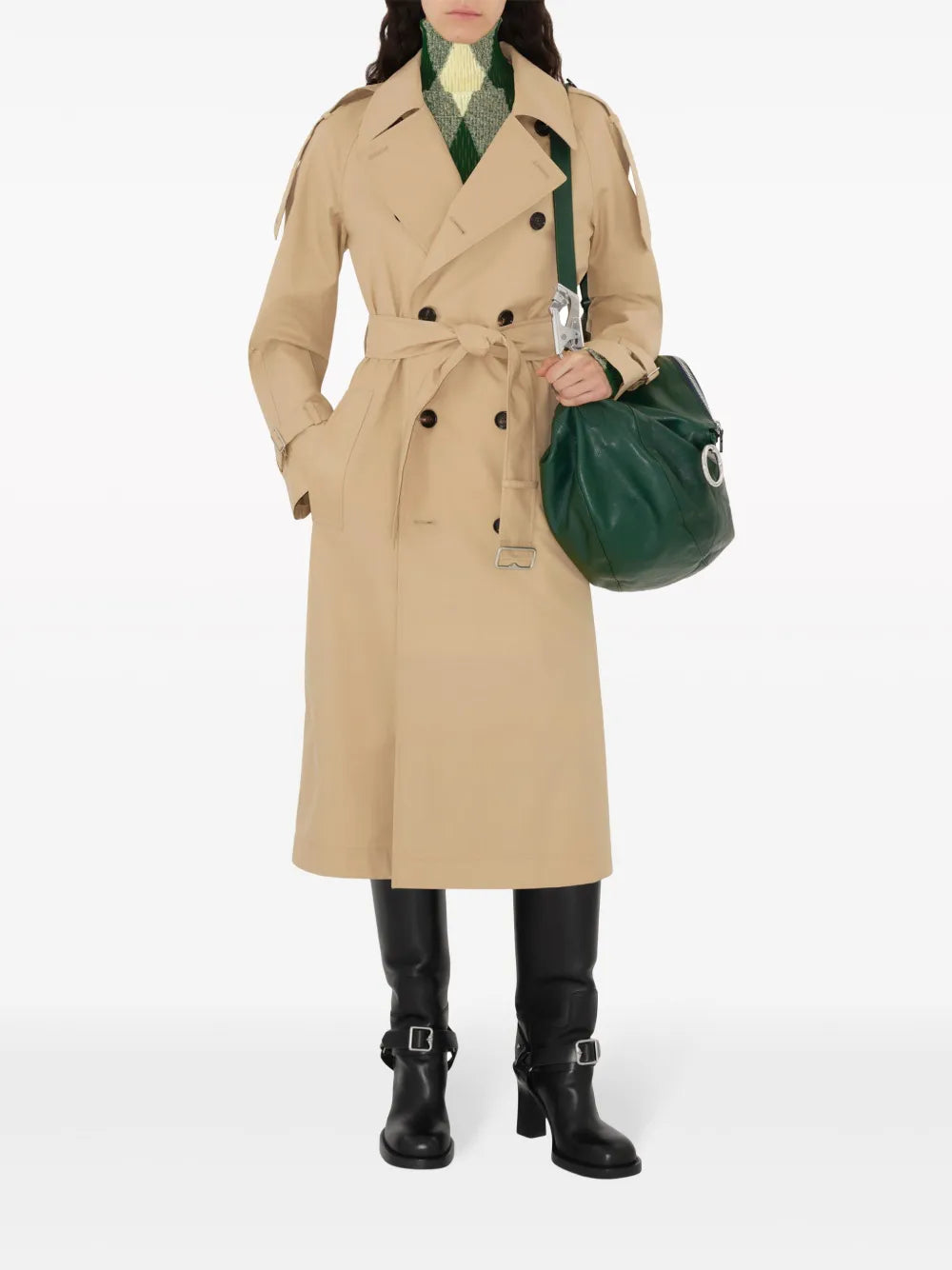 Burberry Long Trench Coat - image 2
