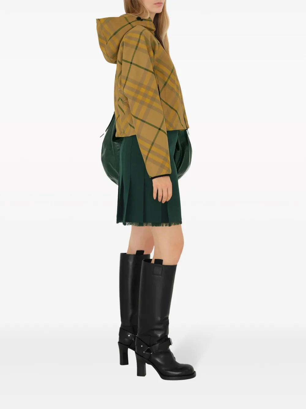 Burberry Check Hooded Zip Jacket - image 3