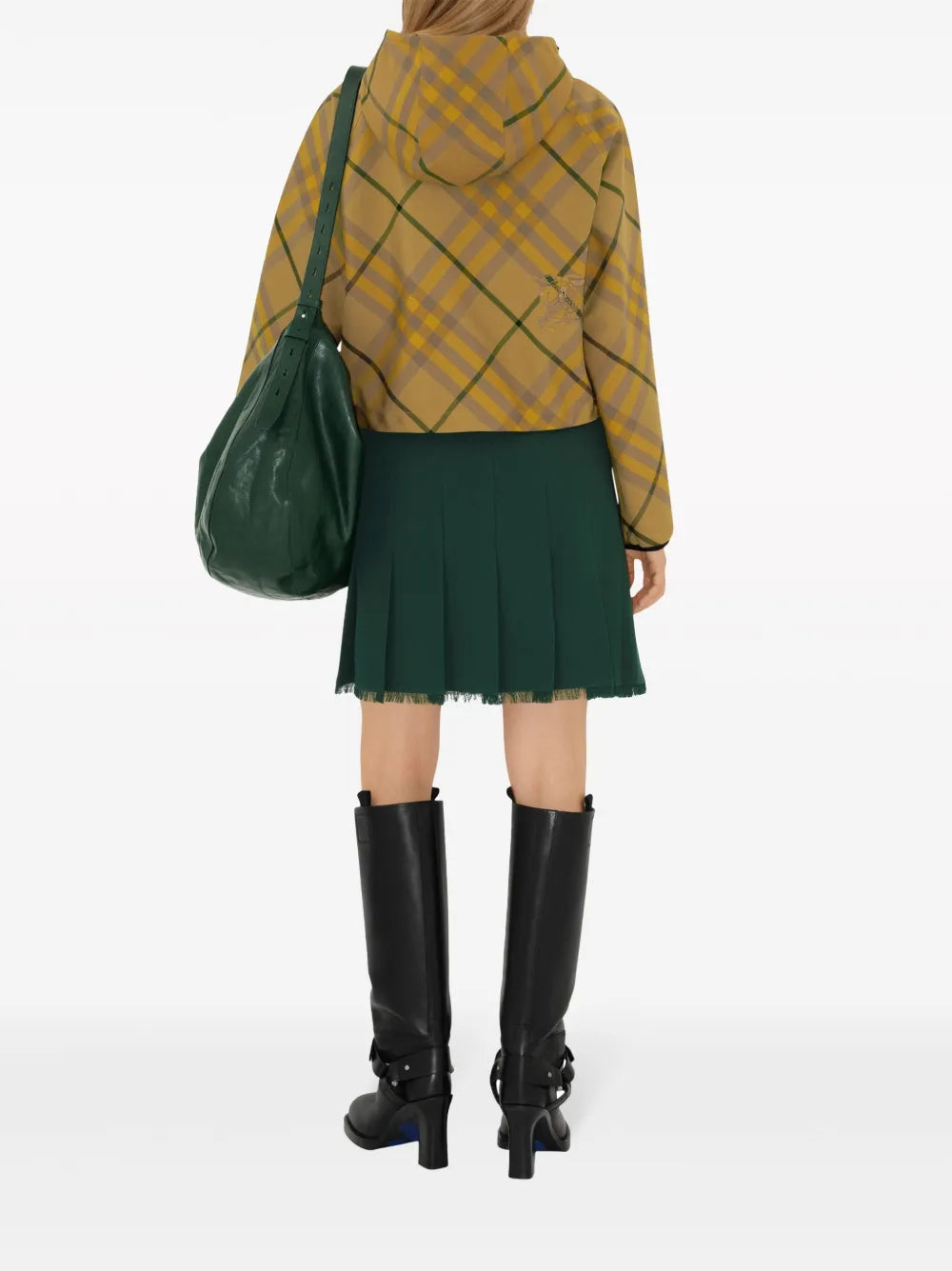 Burberry Check Hooded Zip Jacket - image 6