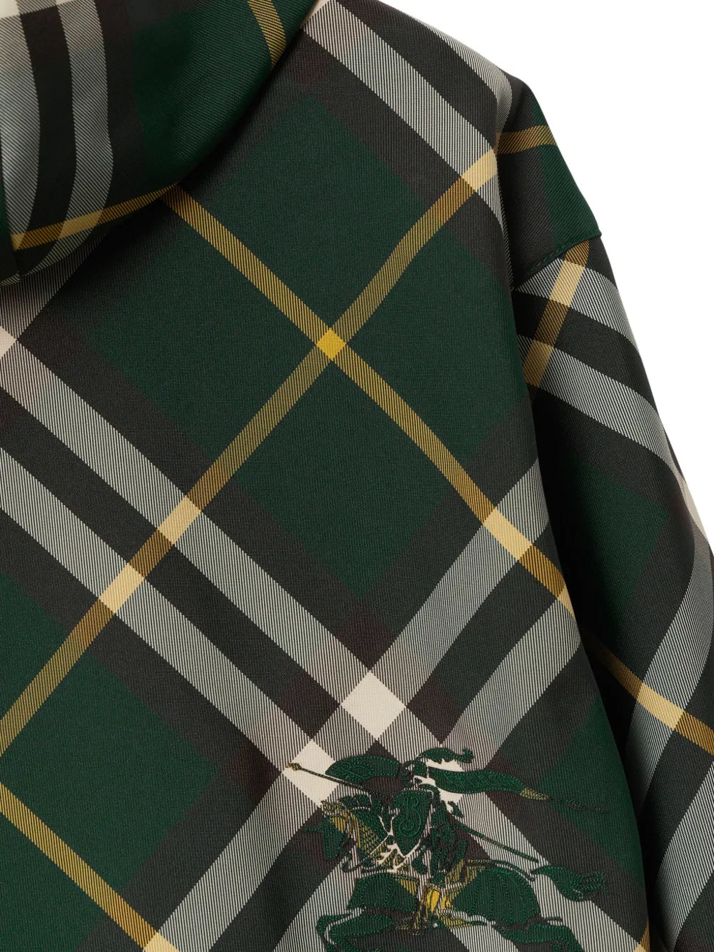 Burberry Plaid Windbreaker EKD - image 8