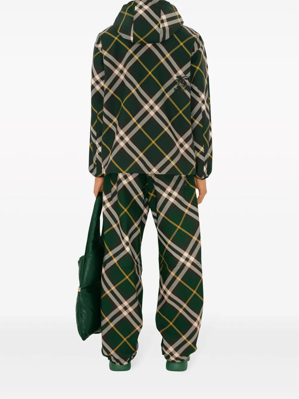 Burberry Plaid Windbreaker EKD - image 7
