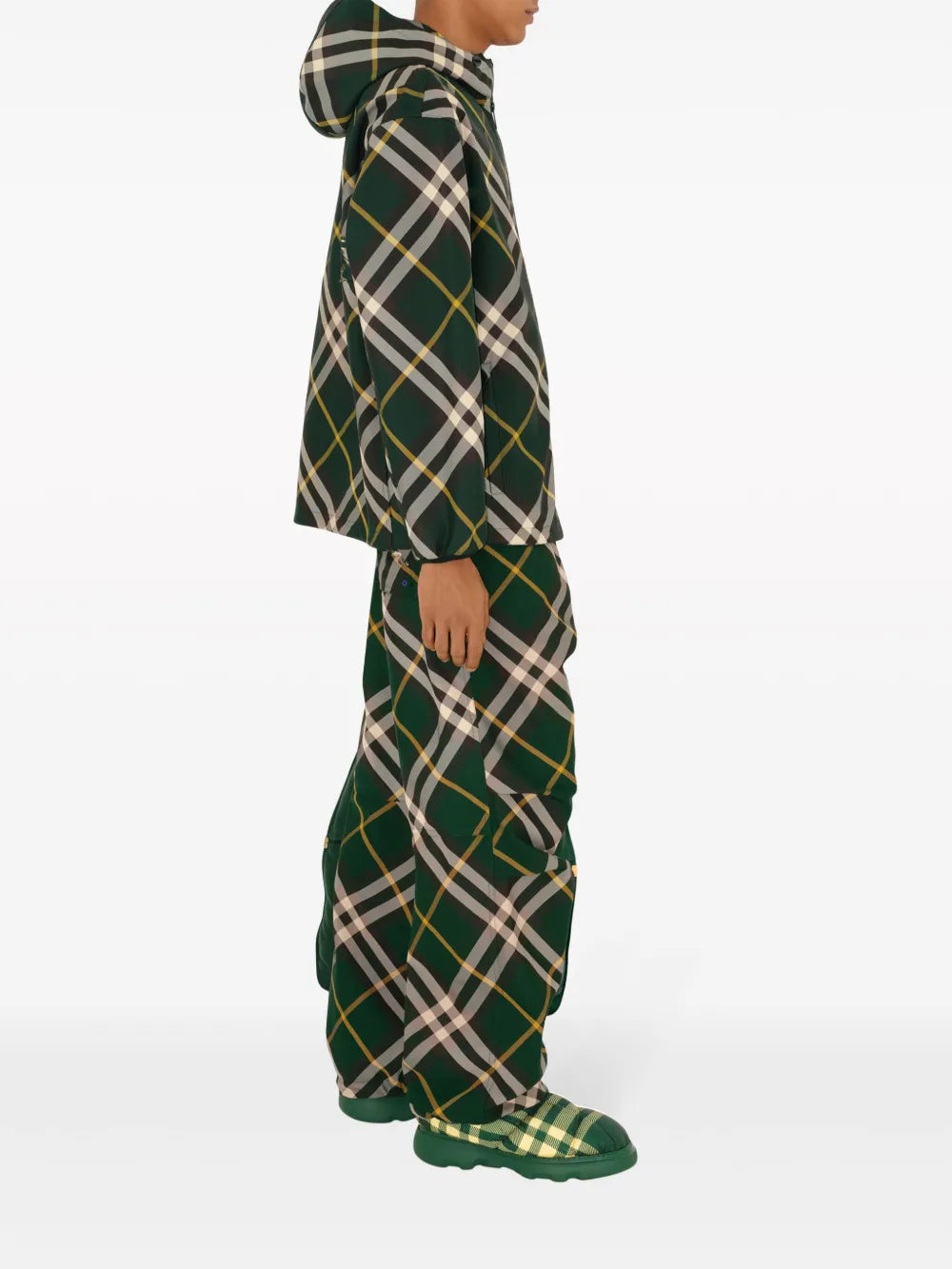 Burberry Plaid Windbreaker EKD - image 6