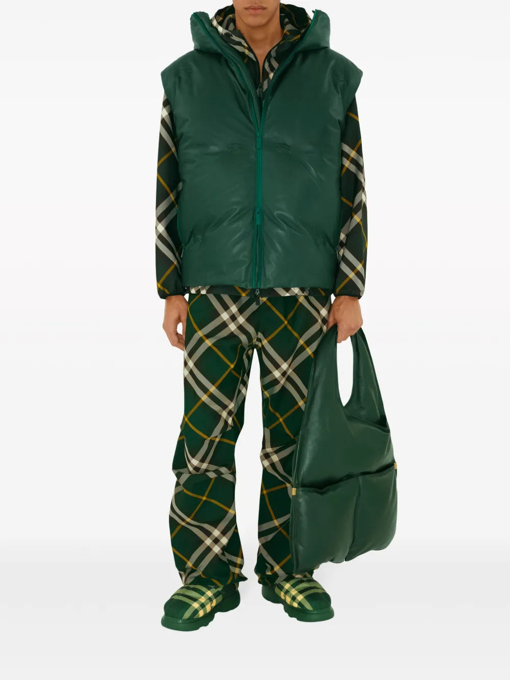 Burberry Checked Pants - image 2