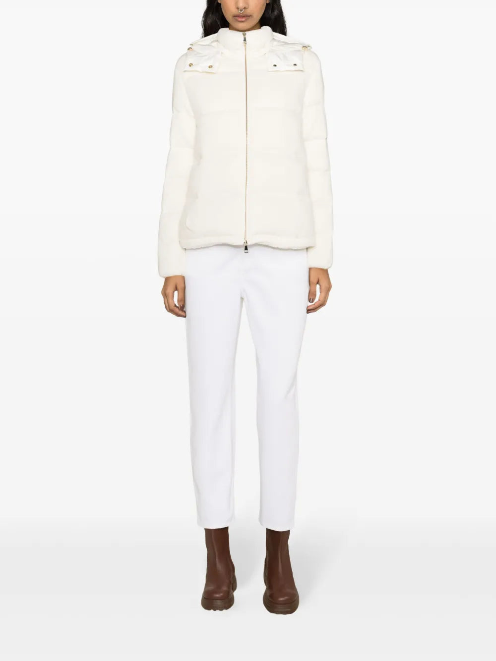 Moncler Wide-Leg Cotton Trousers - image 2