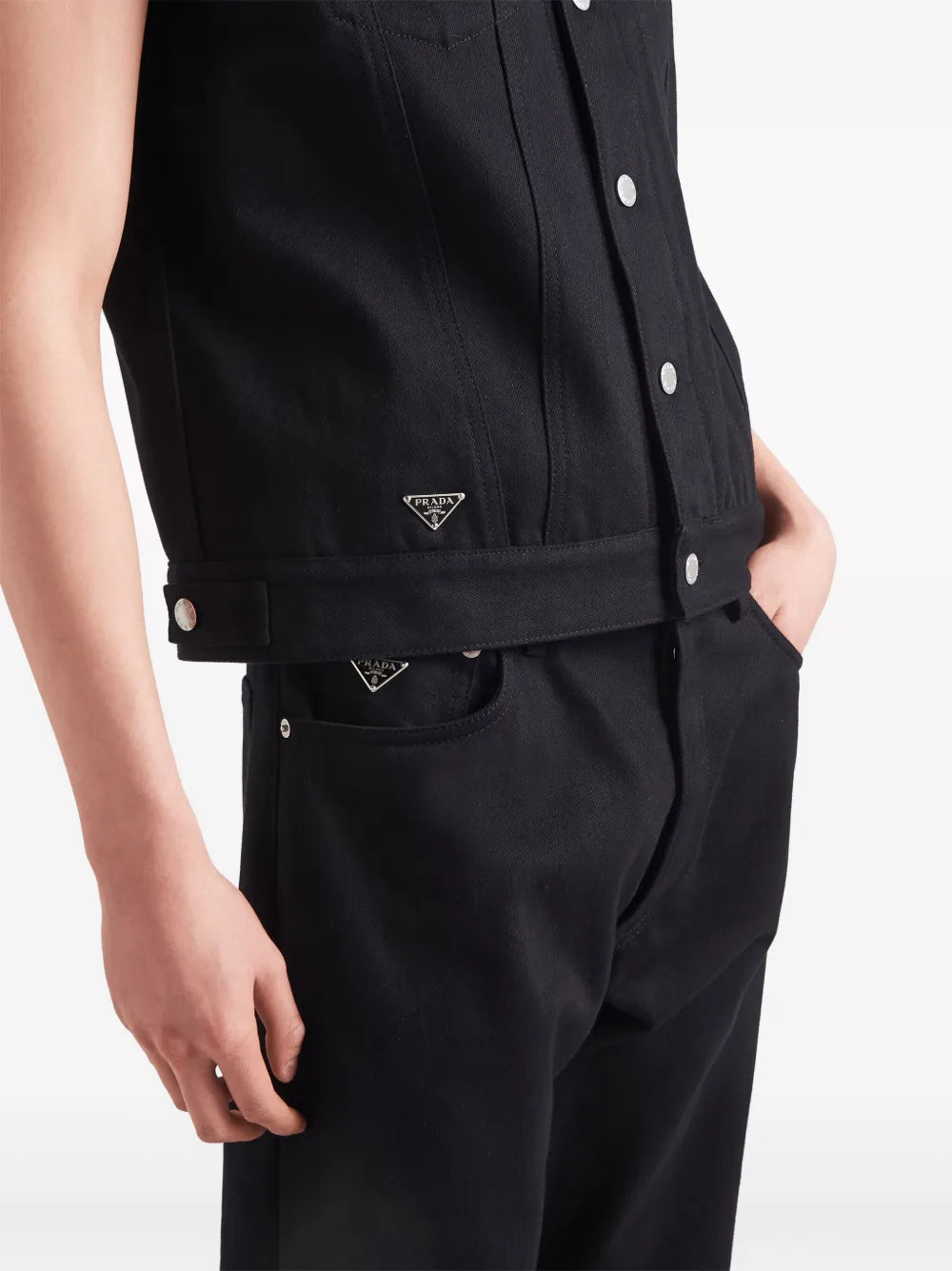 Prada Black Jeans - image 7