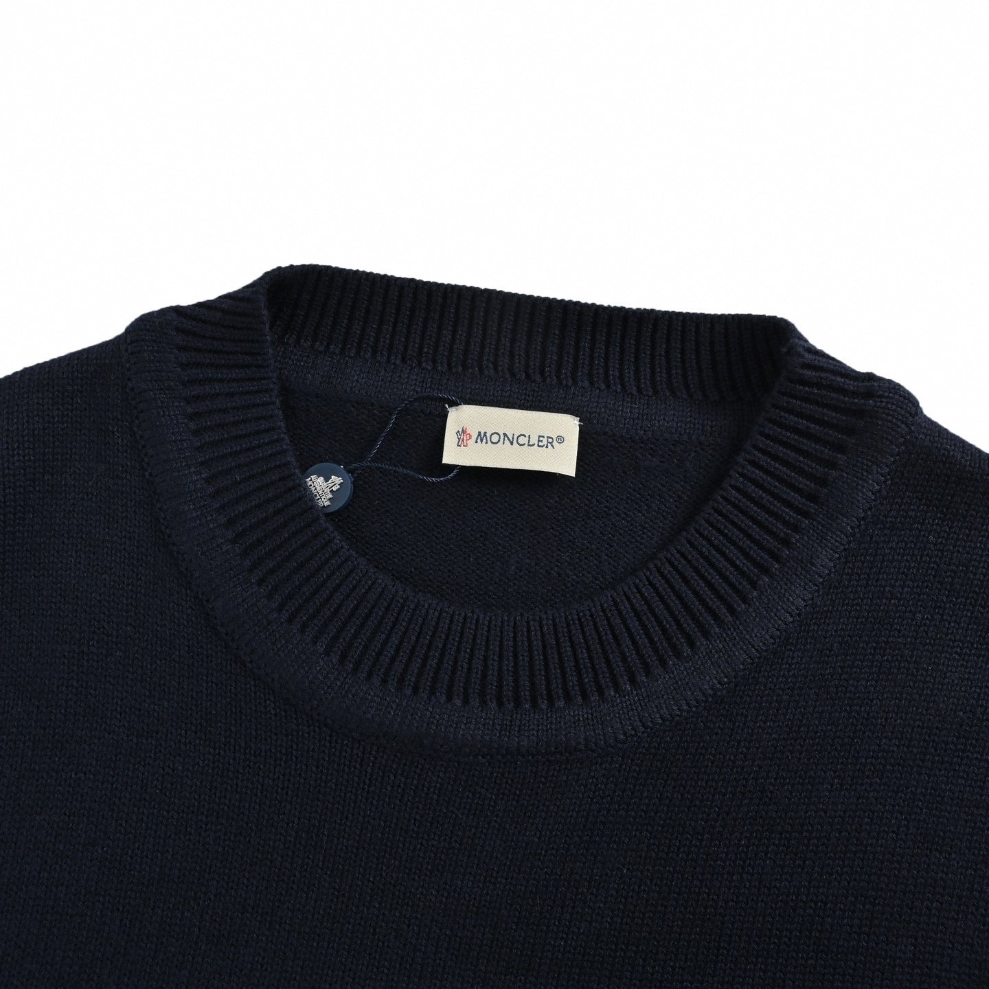 Moncler Logo Motif Cotton Knit Sweater - image 4