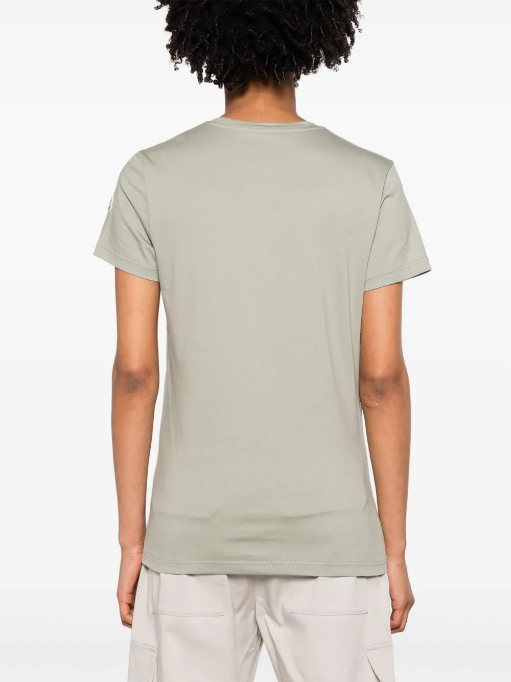 Moncler Classic Cotton T-Shirt – Sage Green - image 6
