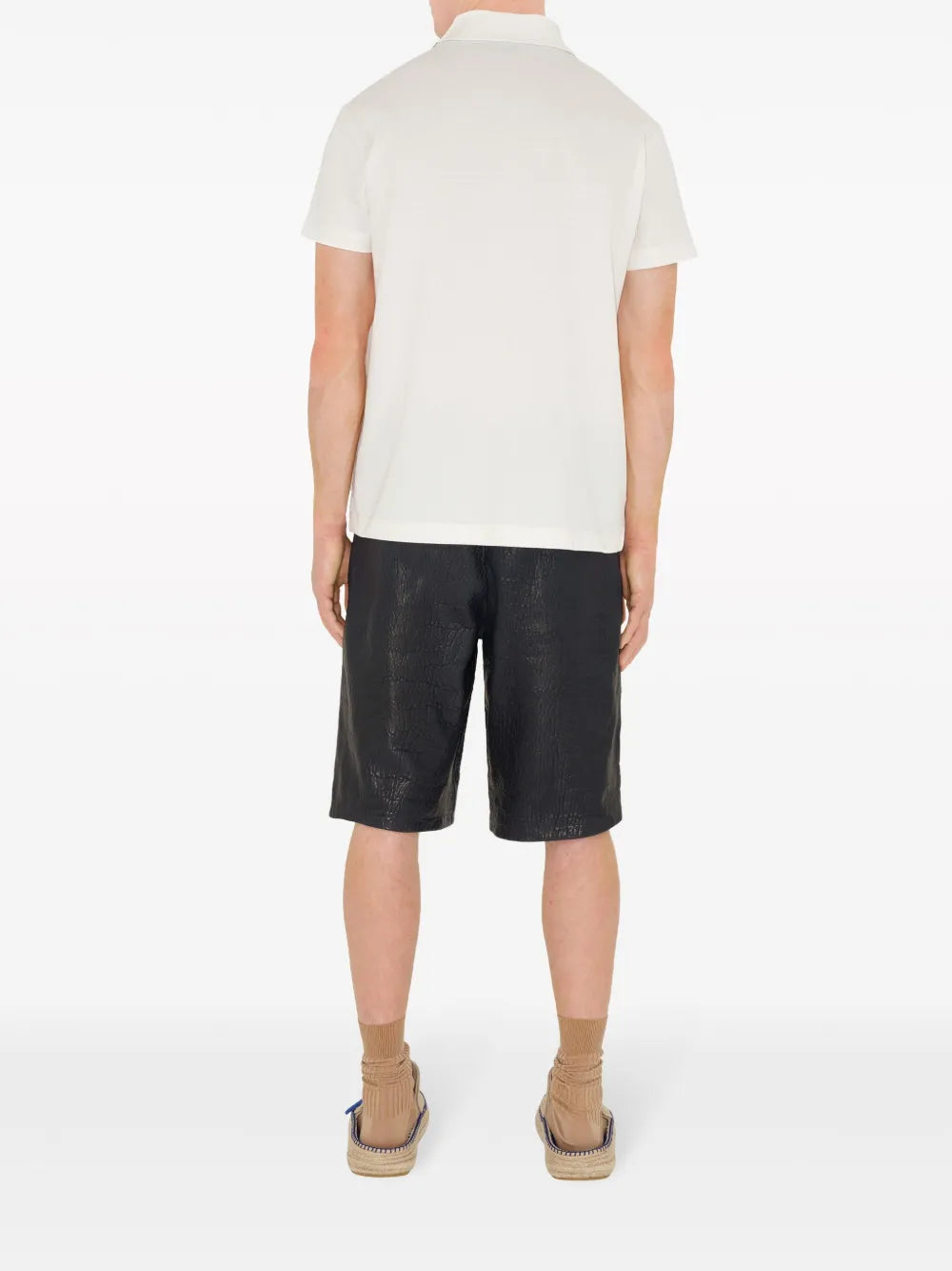 Burberry White Polo with Signature Equestrian Logo - image 6