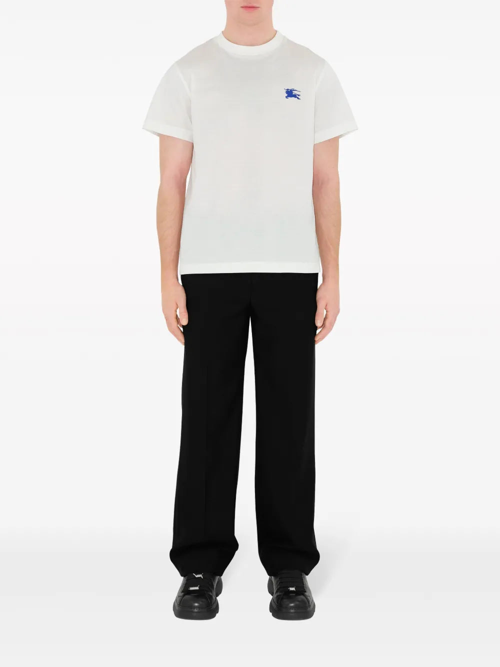 Burberry White Cavalier T-Shirt - image 2