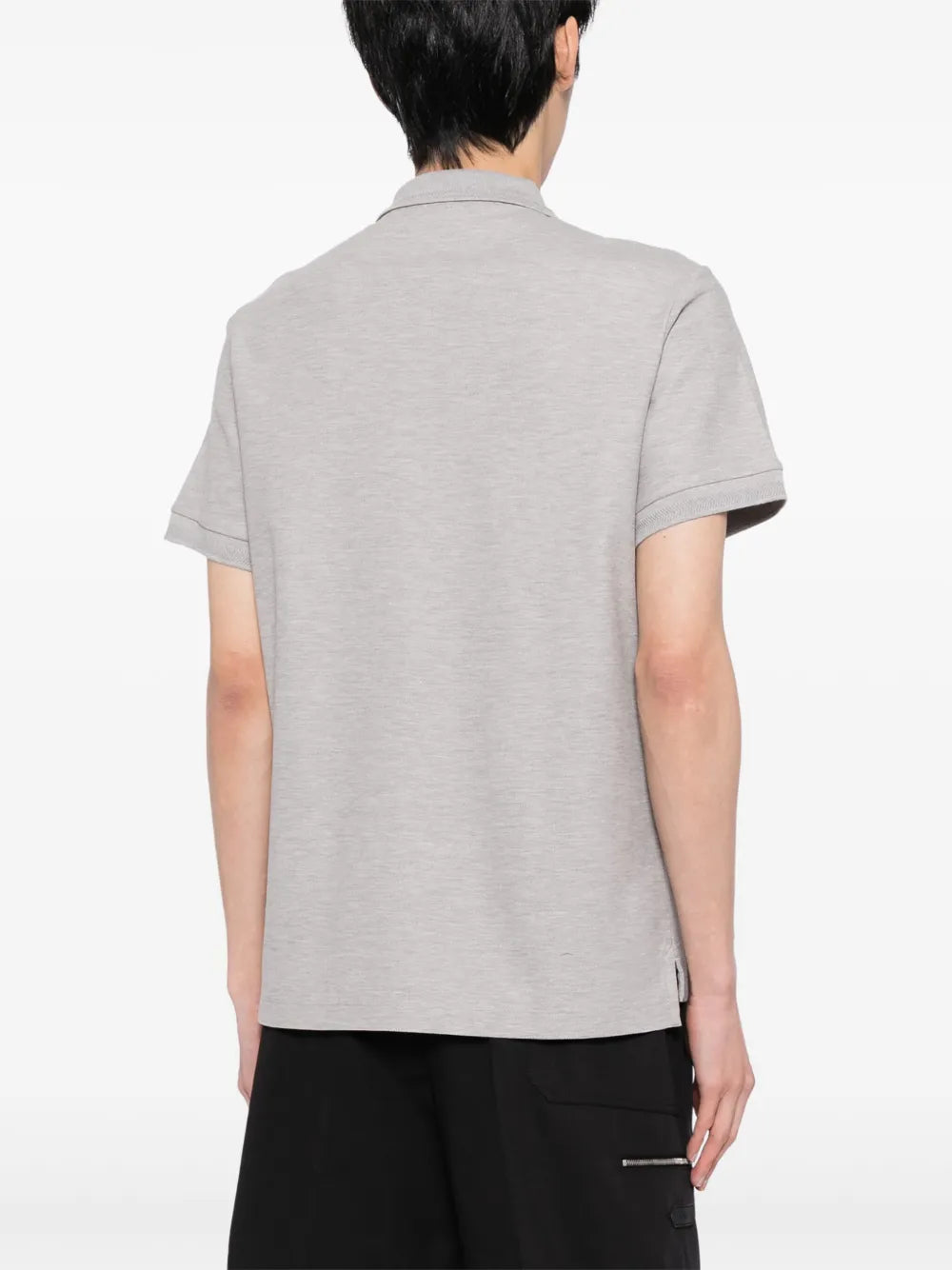 Burberry Grey Polo with Tonal TB Monogram - image 6