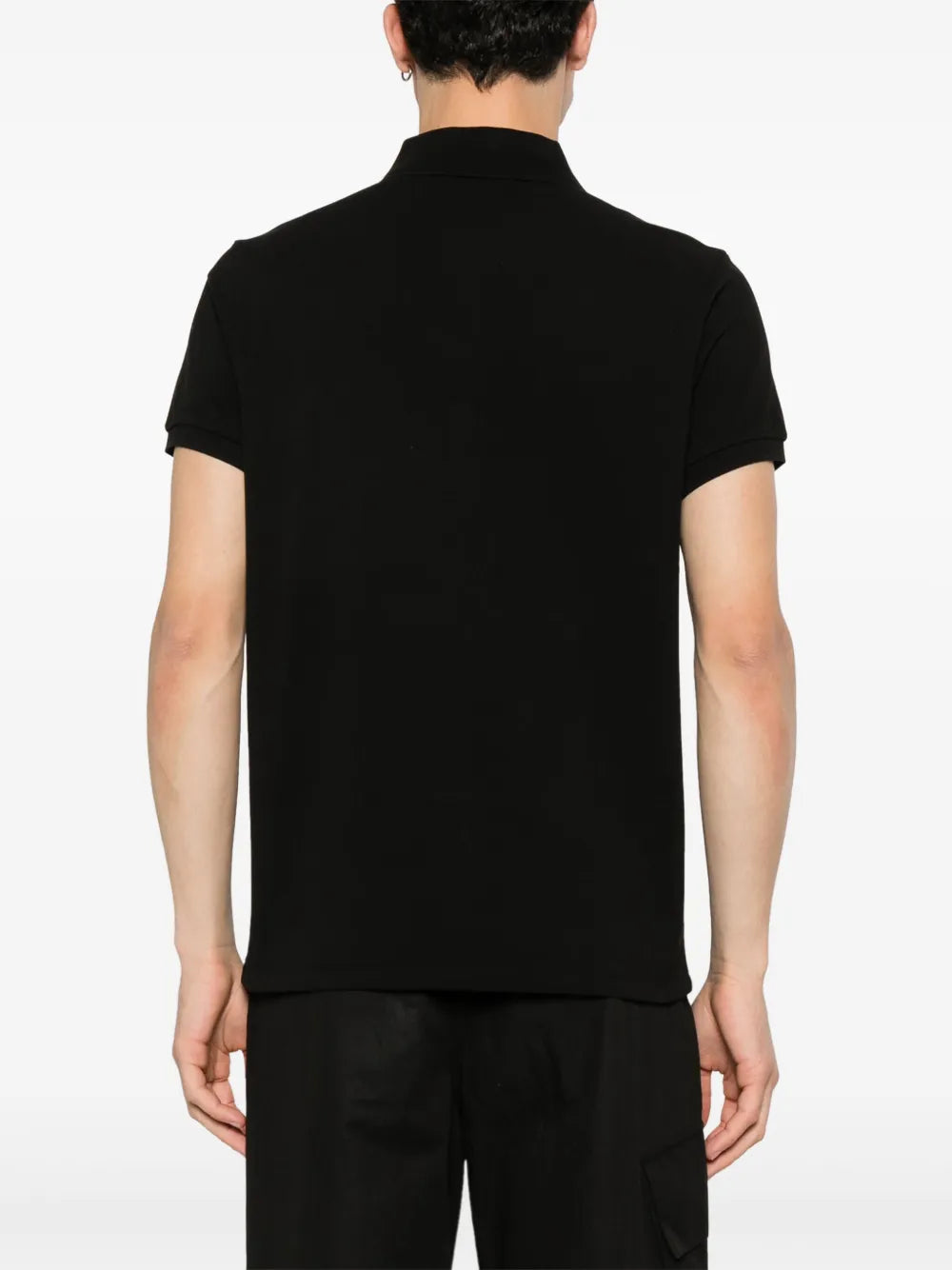 Moncler Moncler Black Polo Shirt with Statement Embroidered Logo - image 6