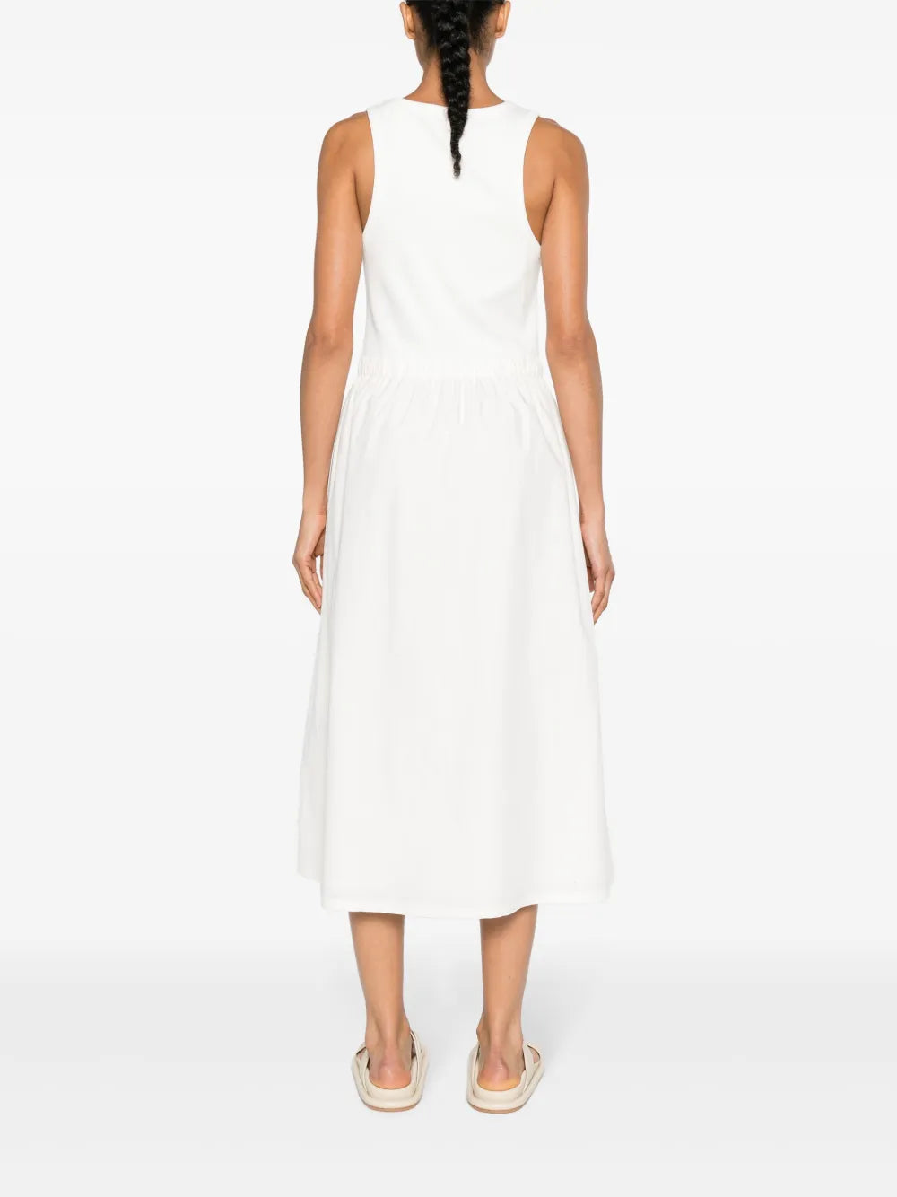 Moncler Sleeveless Drawstring Waist Maxi Dress - image 6