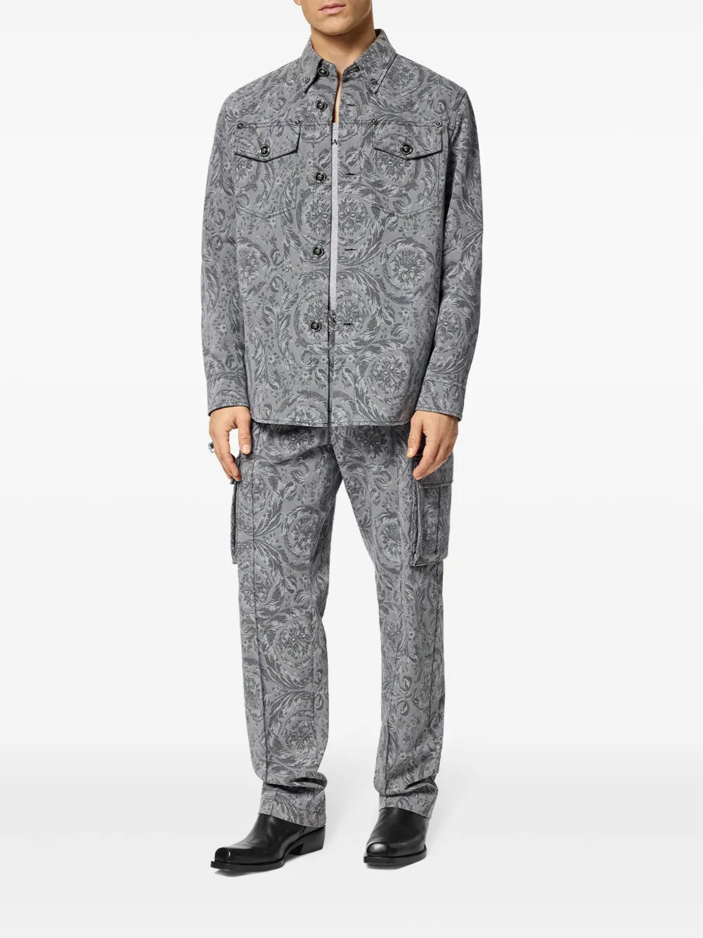 Versace Barocco Overshirt - image 2