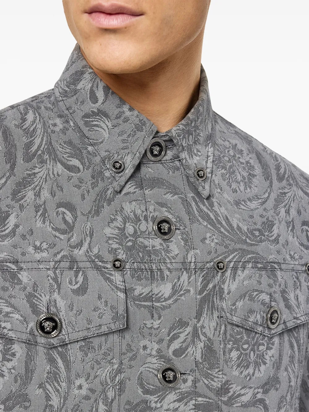 Versace Barocco Overshirt - image 7