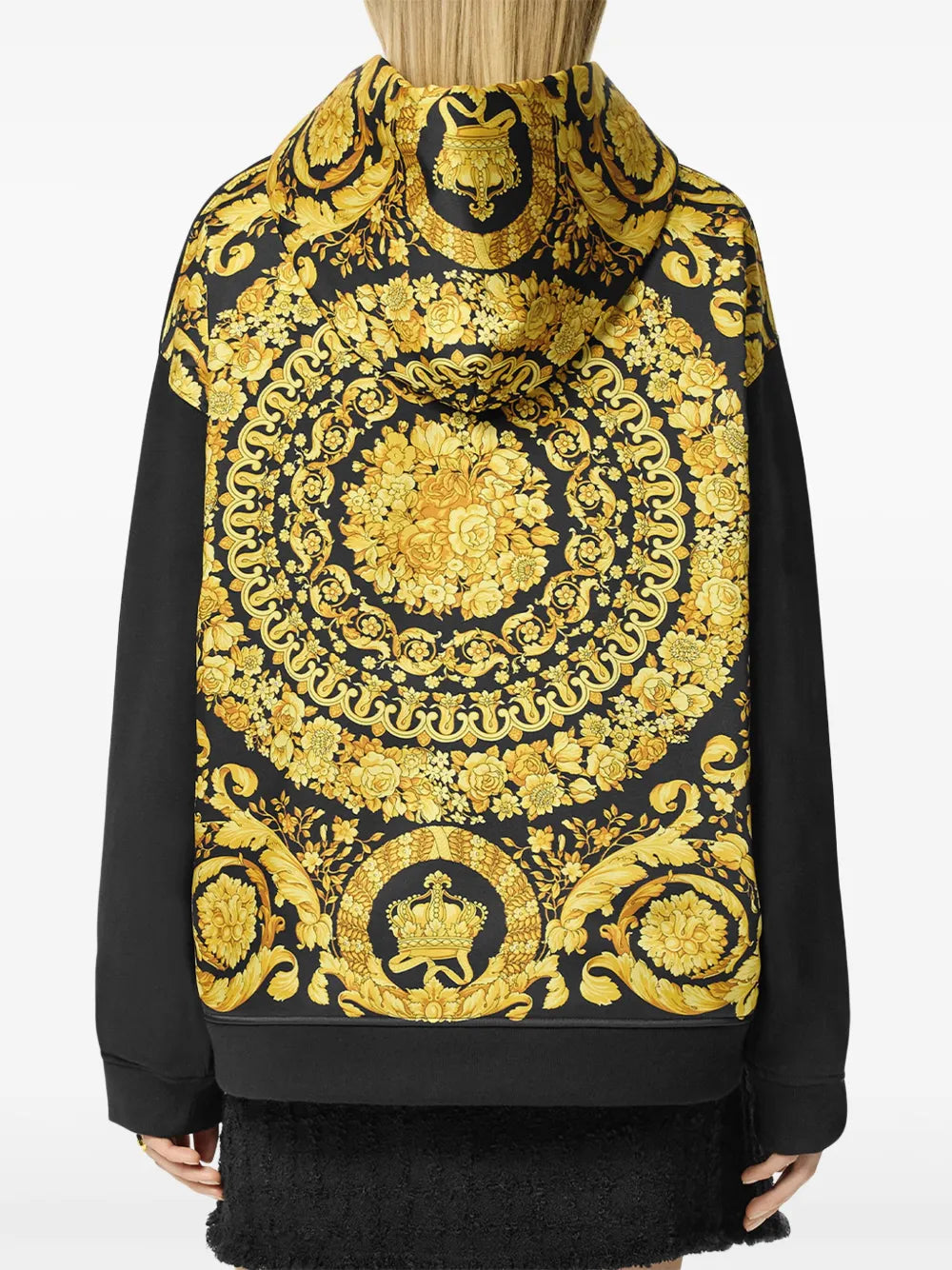 Versace Barocco Trim Hoodie - image 3