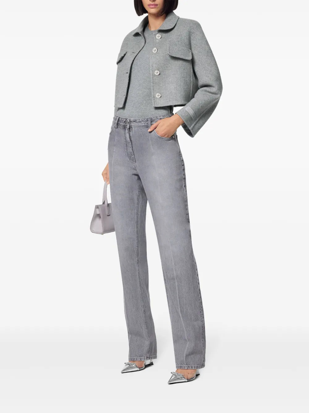 Versace Medusa Pocket Knit Top - image 2