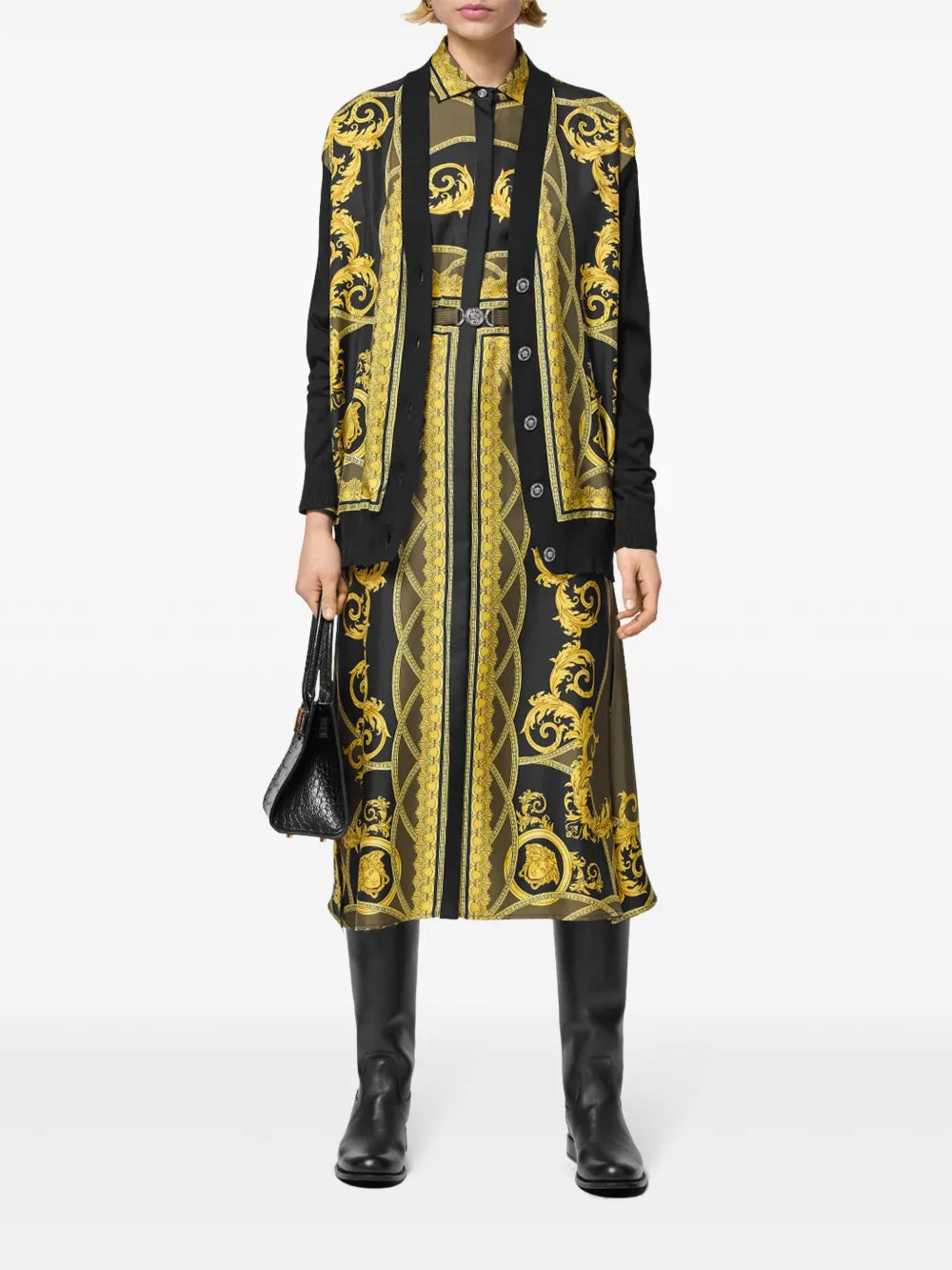 Versace Barocco Coupe des Dieux Cardigan - image 2