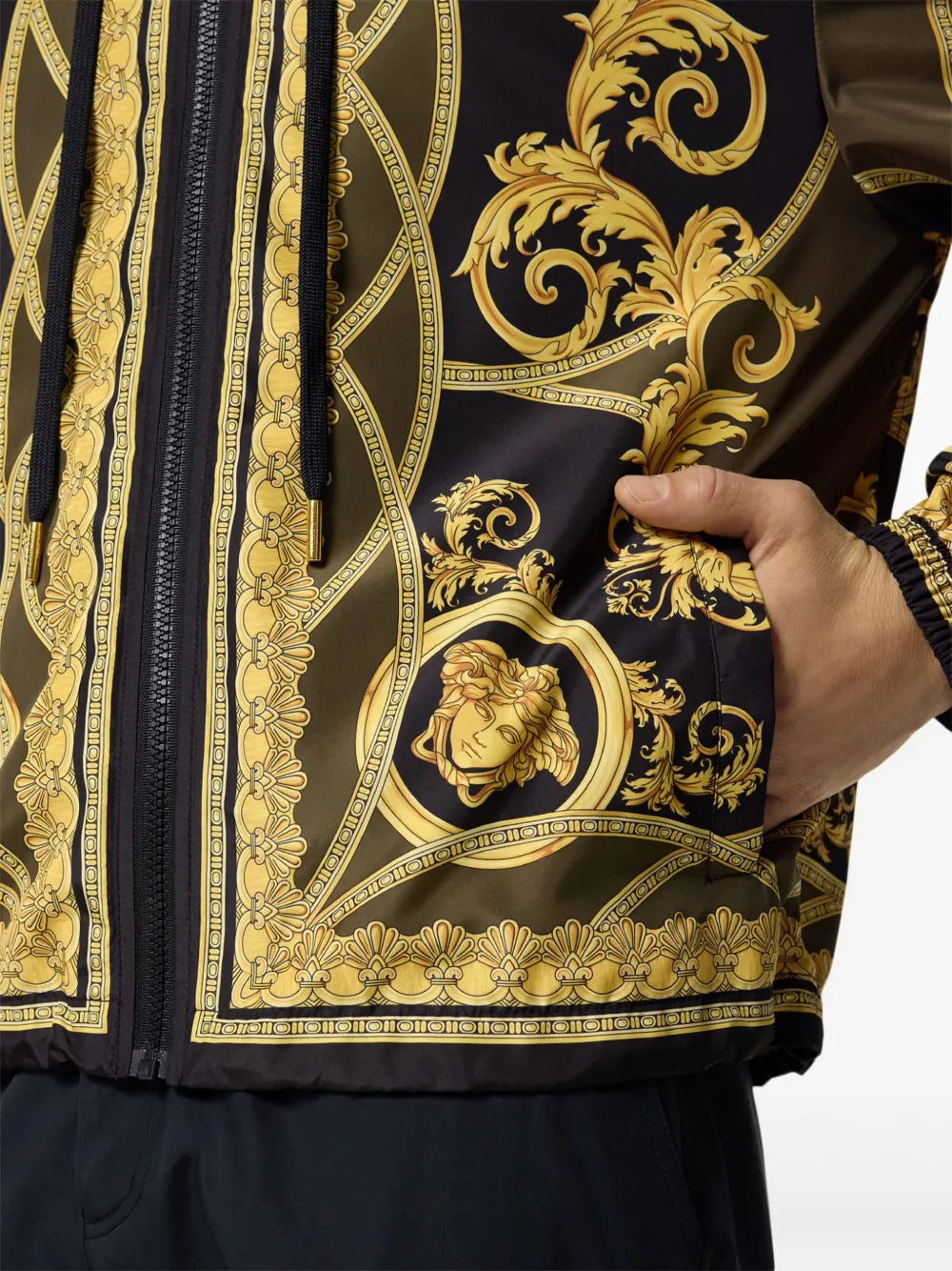 Versace Barocco Windbreaker - image 7