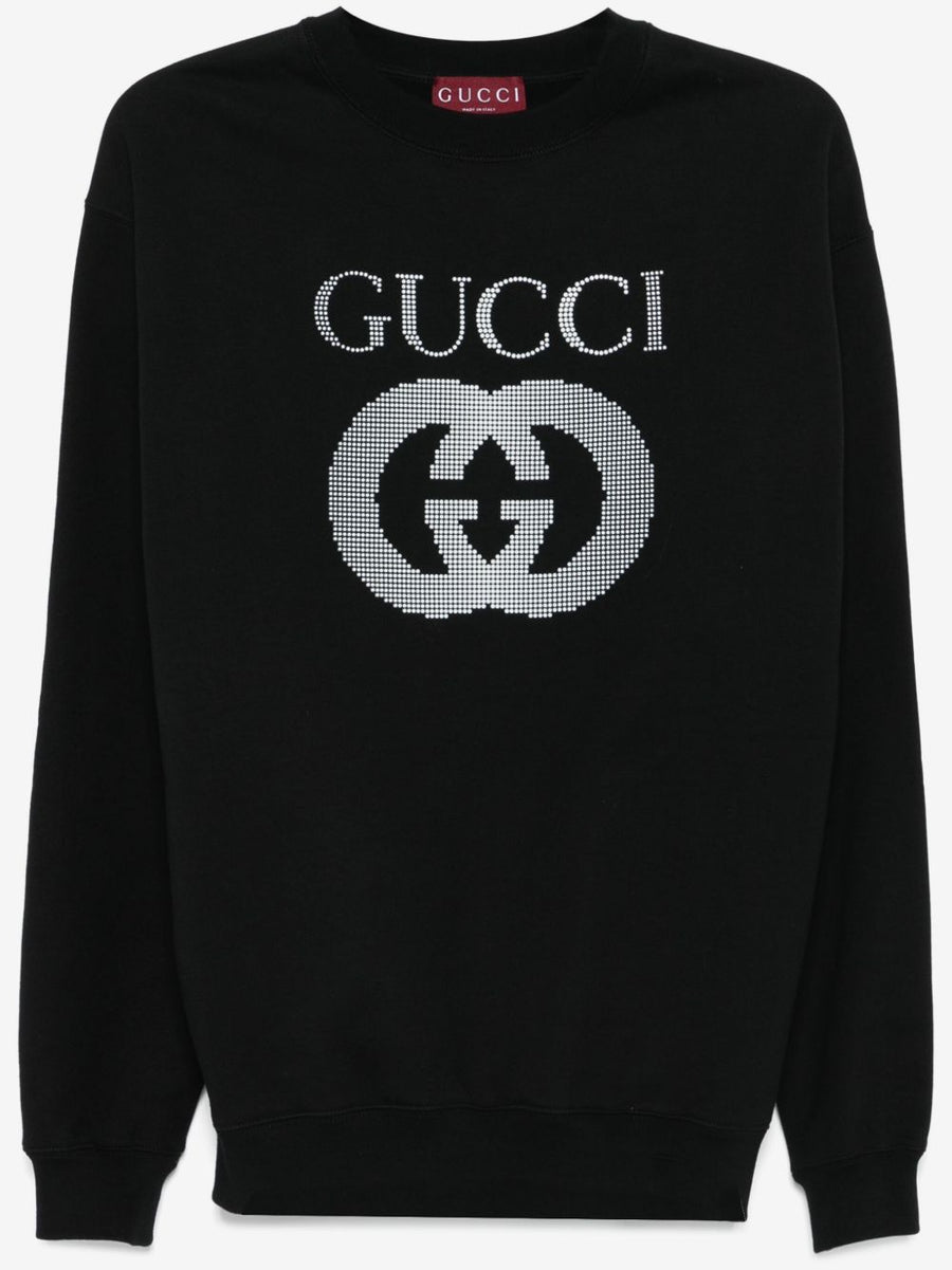 Gucci Interlocking G-appliqué sweatshirt