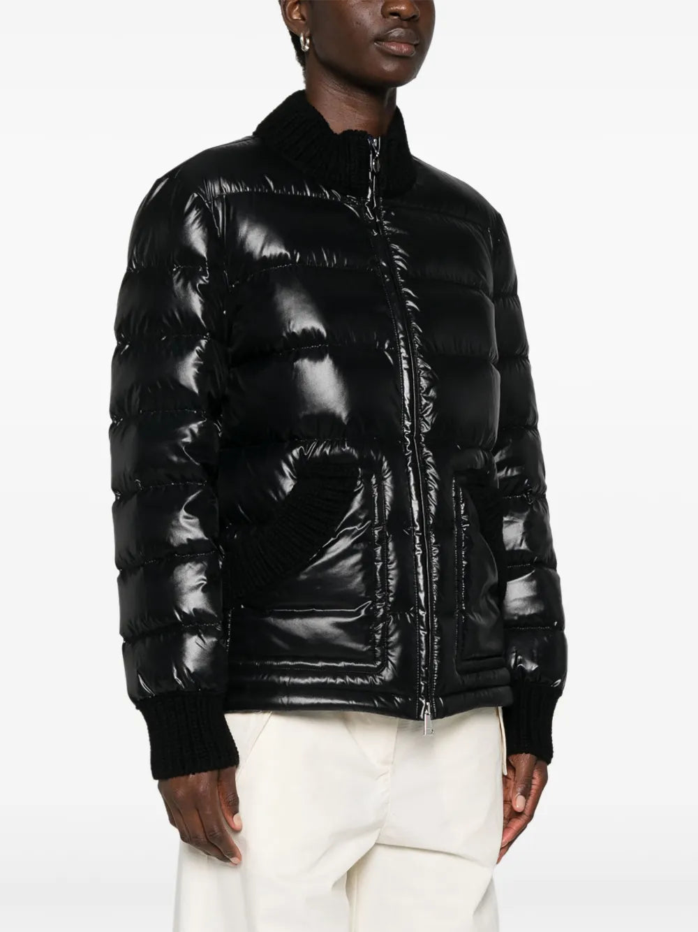 Moncler Glossy Quilted Puffer Jacket - image 3