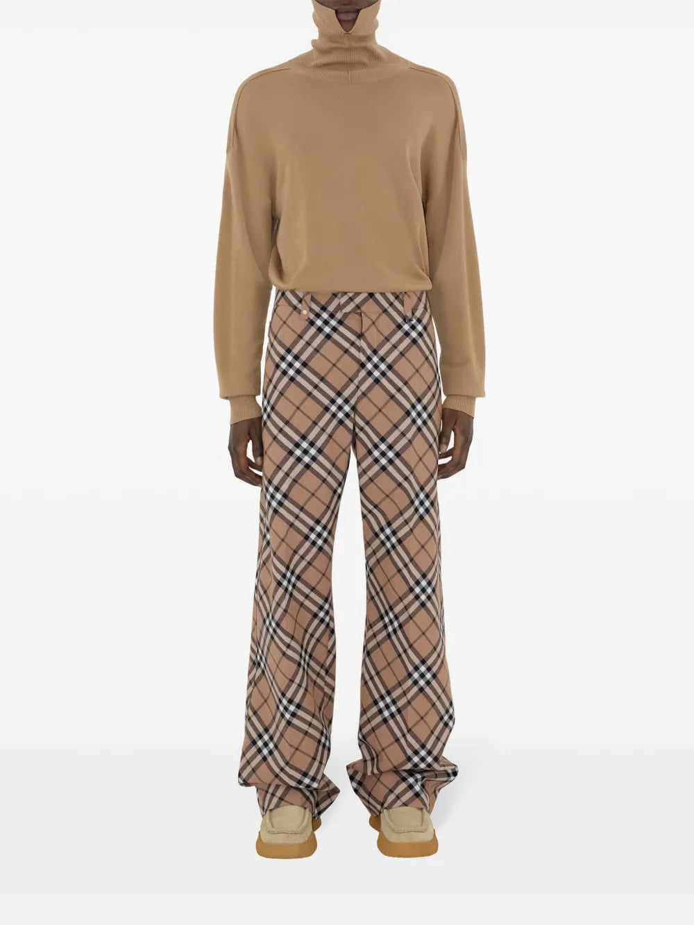 Burberry Checked Pants - image 2