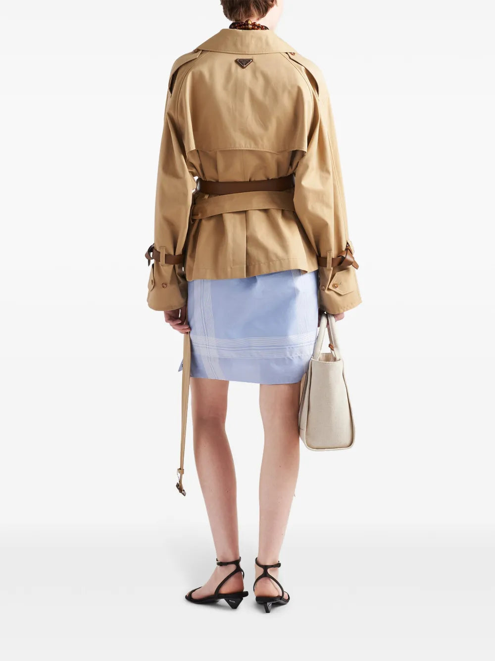 Prada Short Trench Coat - image 3