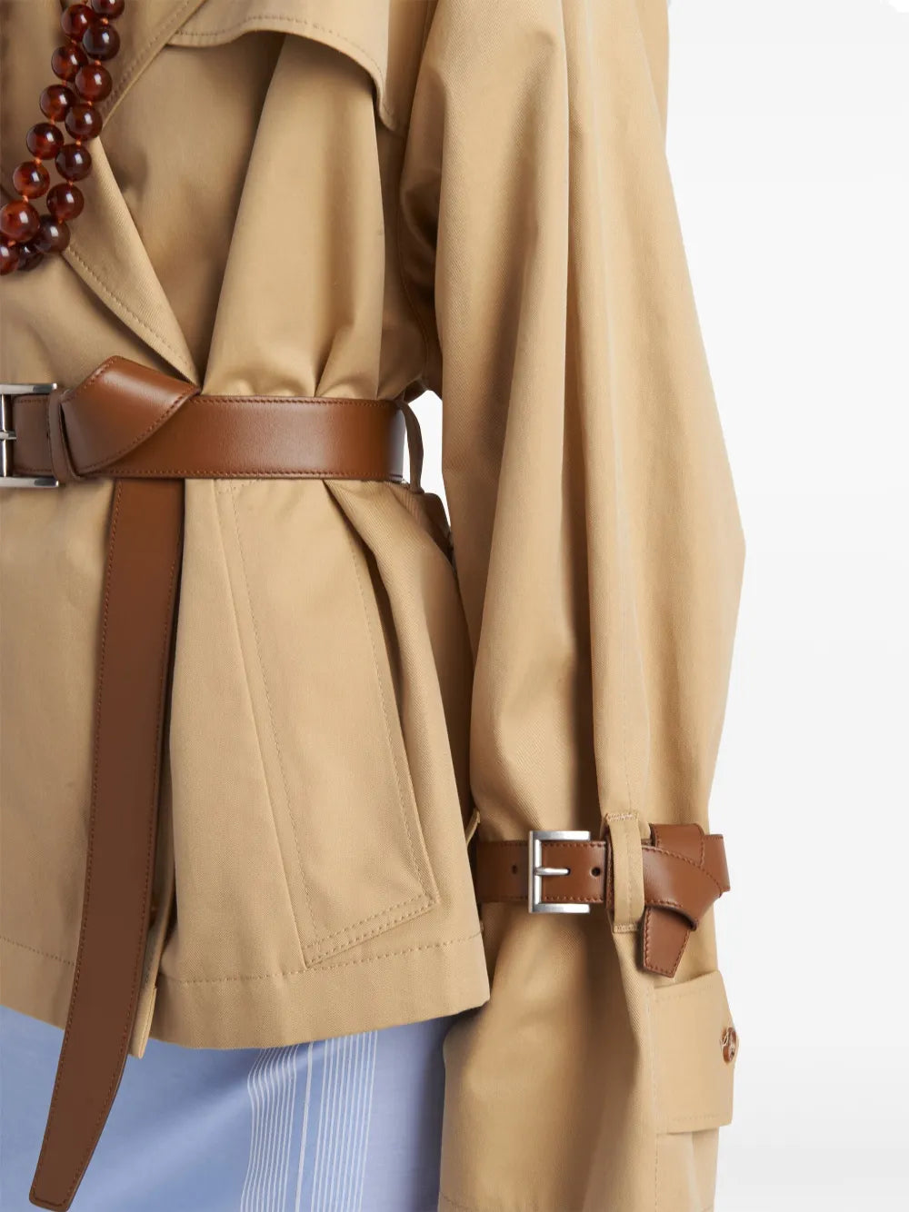 Prada Short Trench Coat - image 6