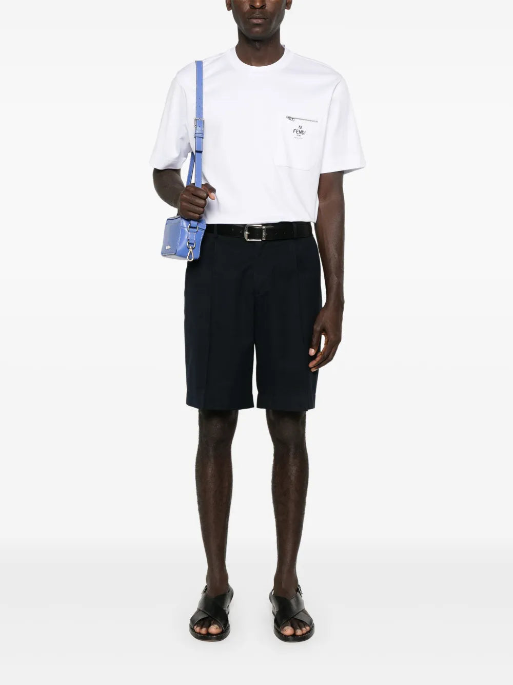 Fendi Classic Cotton T-Shirt - image 2