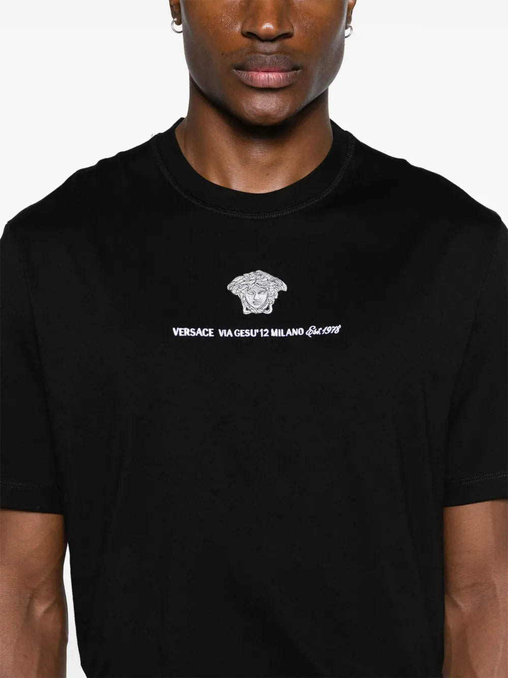 Versace Via Gesù Cotton T-Shirt - image 7