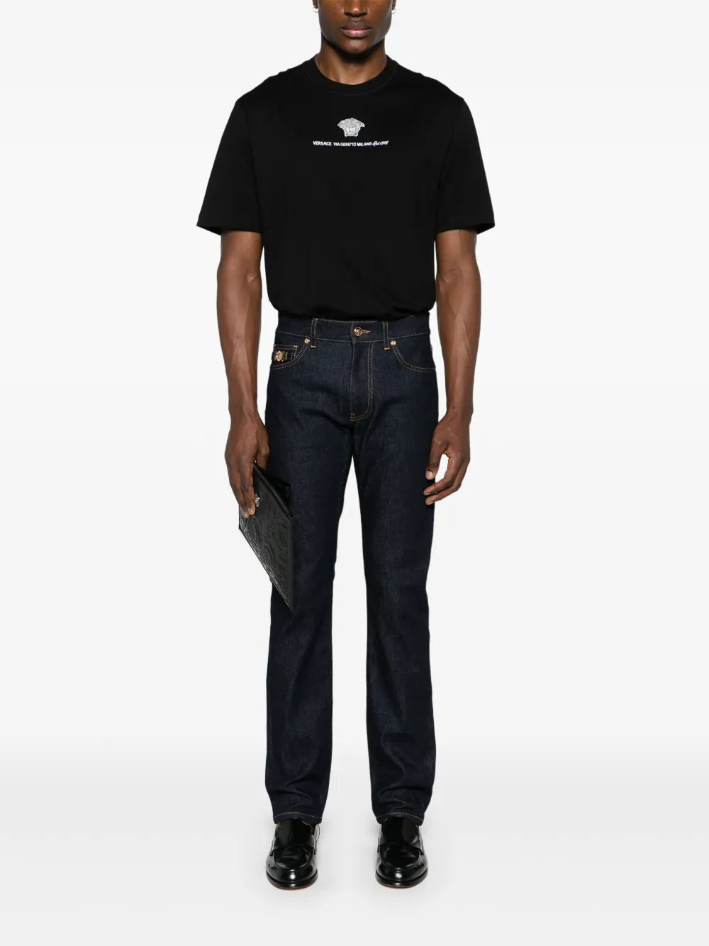 Versace Via Gesù Cotton T-Shirt - image 2