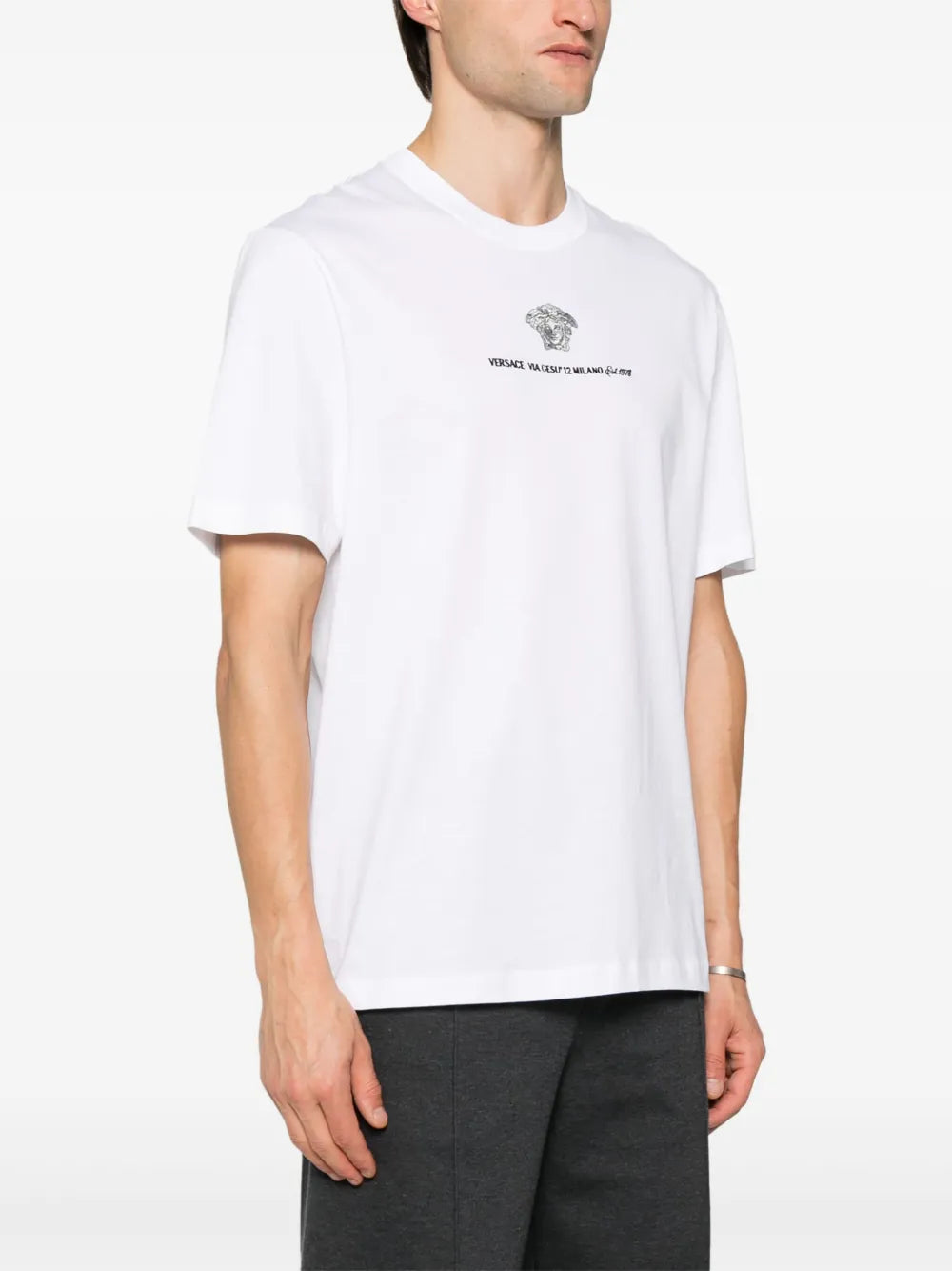 Versace Via Gesù Cotton T-Shirt - image 3