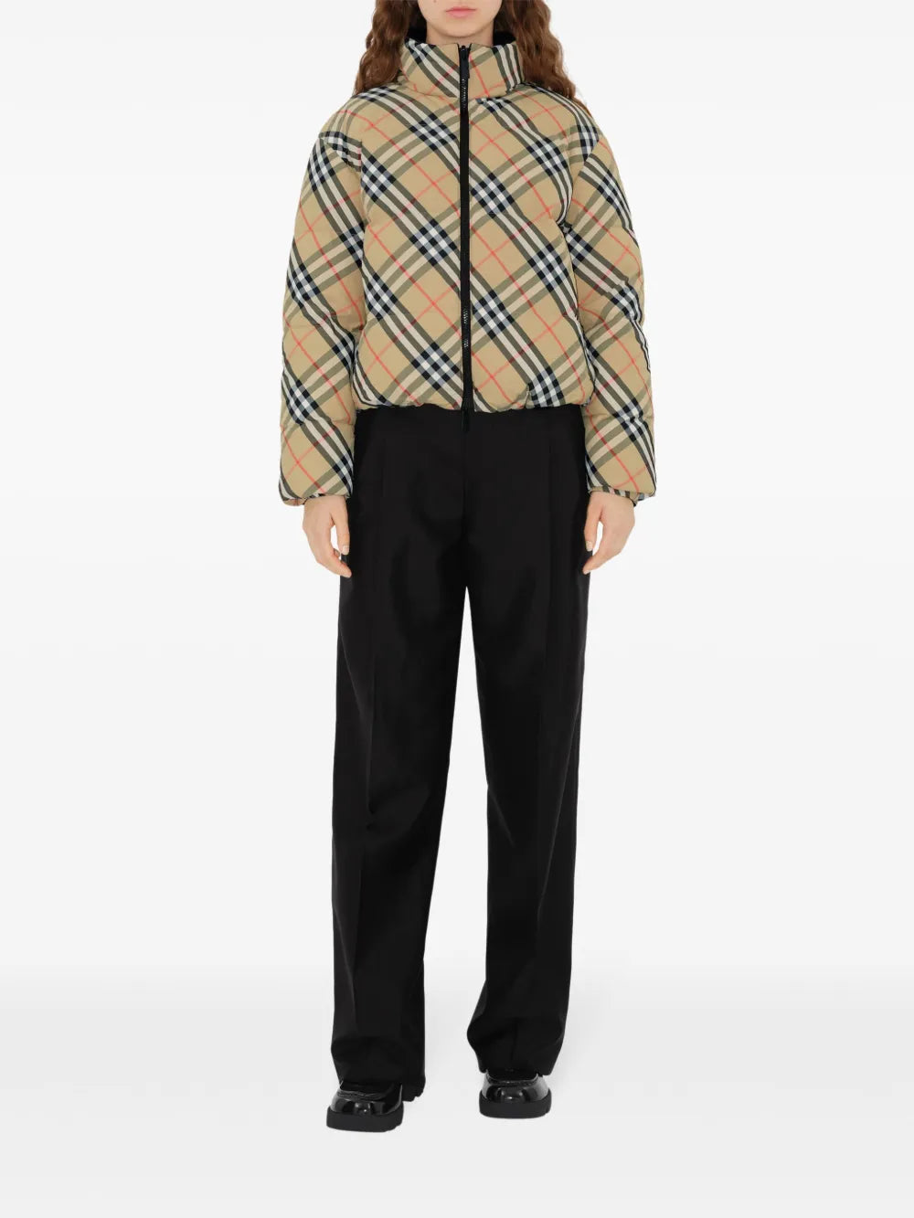 Burberry Vintage Check Puffer Jacket - image 2