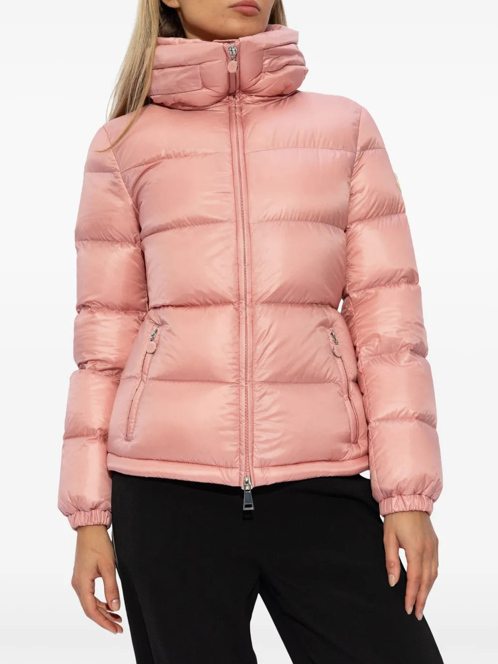 Moncler Pink Douru Down Puffer Jacket - image 3