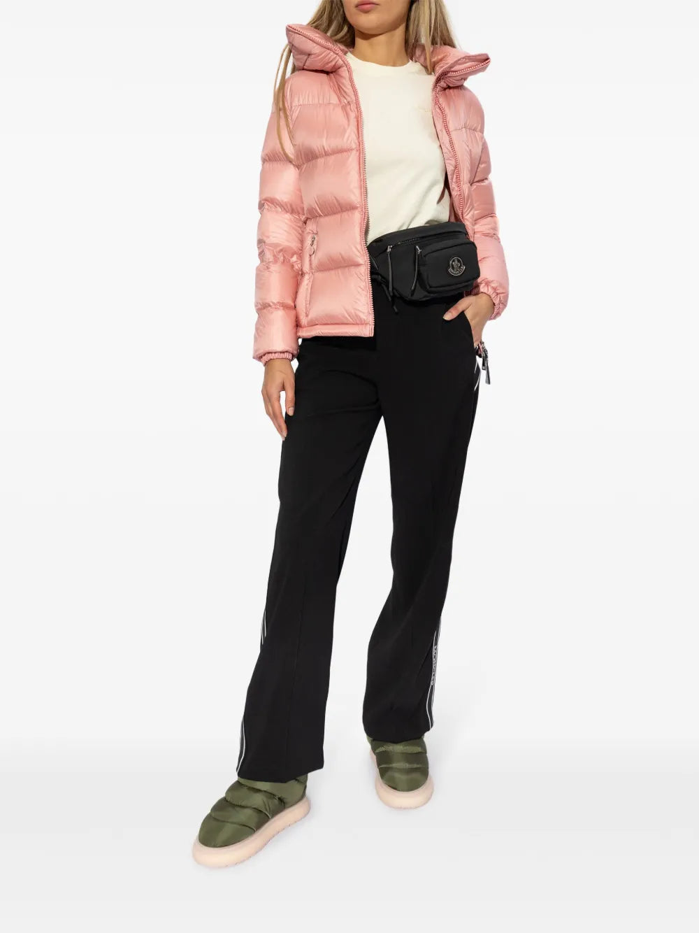 Moncler Pink Douru Down Puffer Jacket - image 2