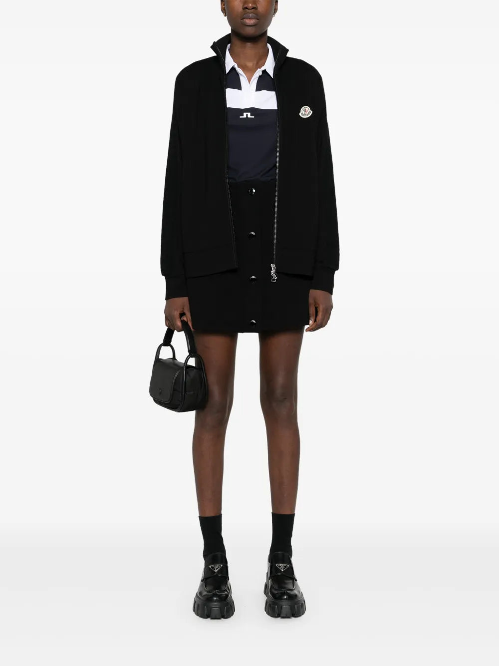 Moncler Zip-Up Wool Jacket - image 2