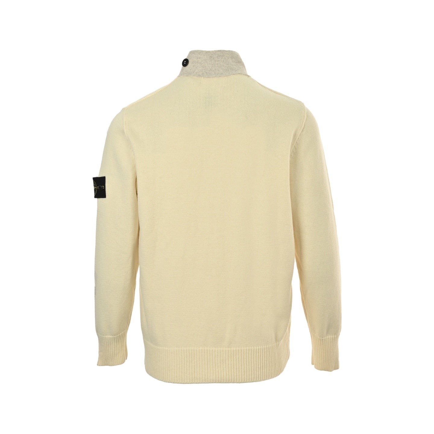 Stone Island Buttoned Stand-Collar Knit Cardigan - image 2