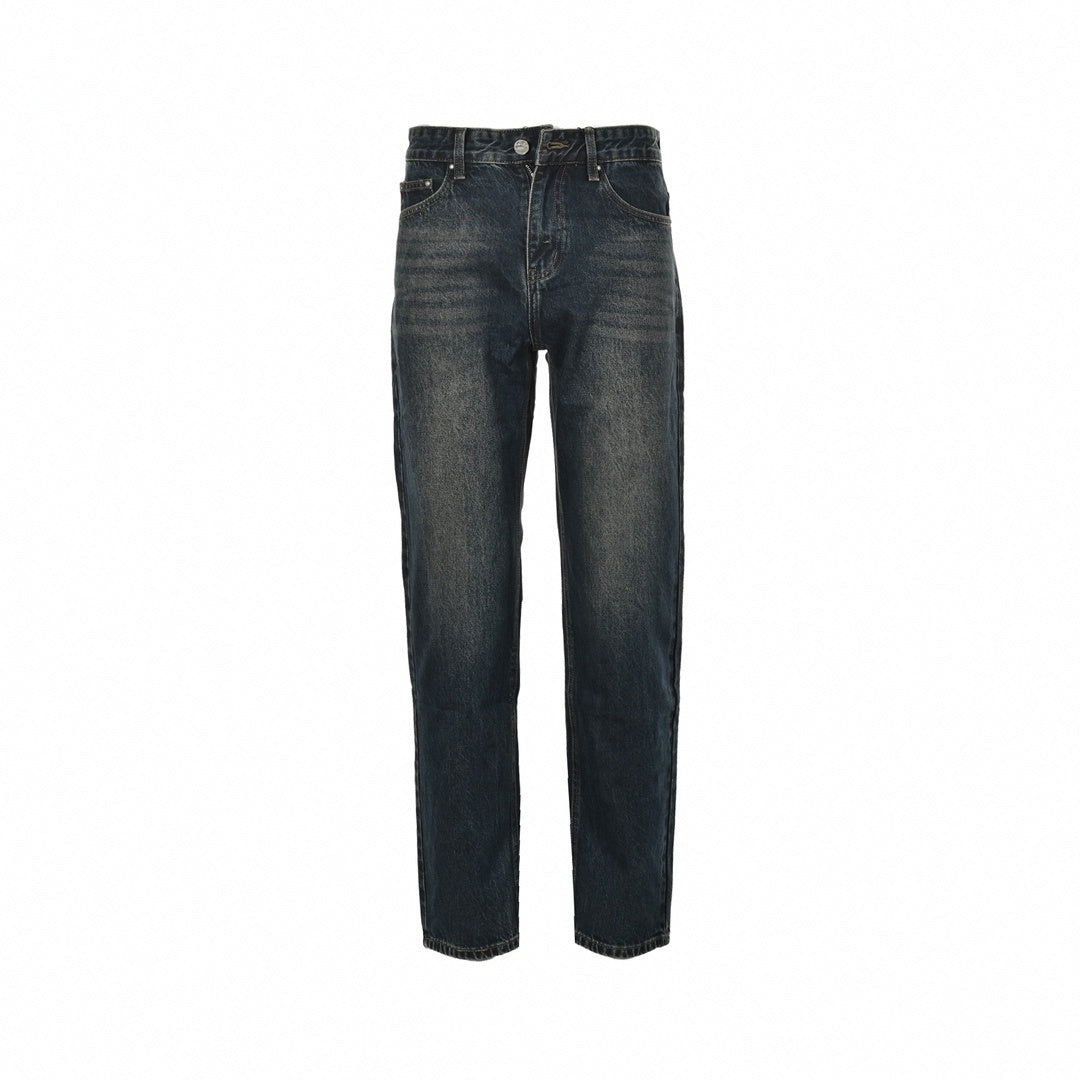 Louis Vuitton Classic Indigo Denim Jeans with Embroidered Back Pocket