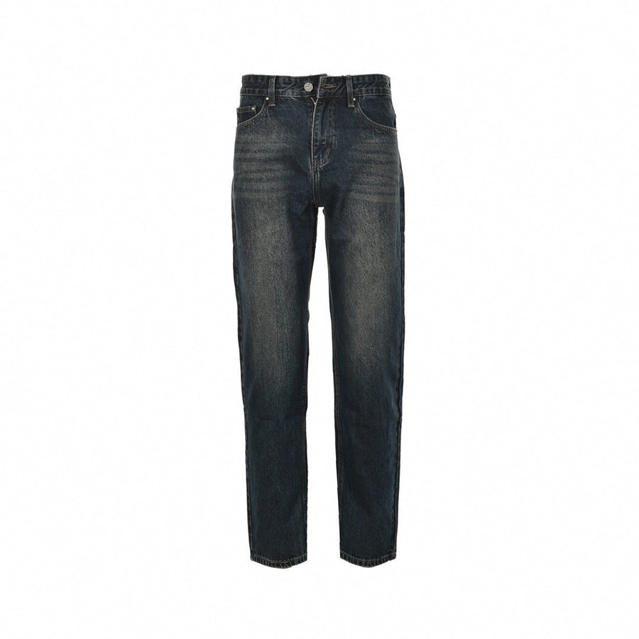 Louis Vuitton Classic Indigo Denim Jeans with Embroidered Back Pocket